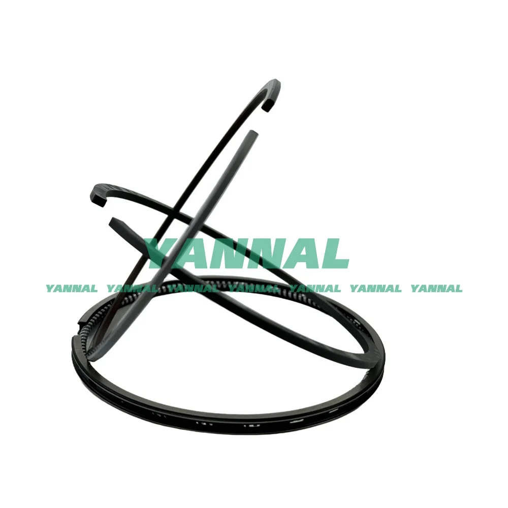 Для Yanmar 3 шт. 3TNV75 комплект поршневых колец детали двигателя экскаватора