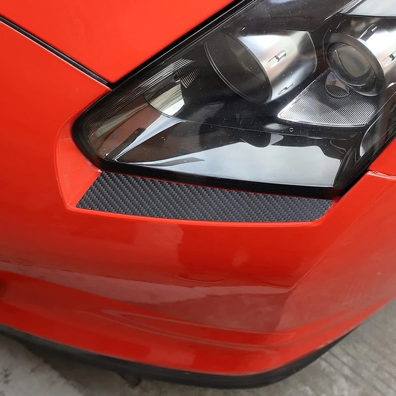 Фара из углеродного волокна крышка для век бровей Nissan GTR R35 2008-2016 аксессуары