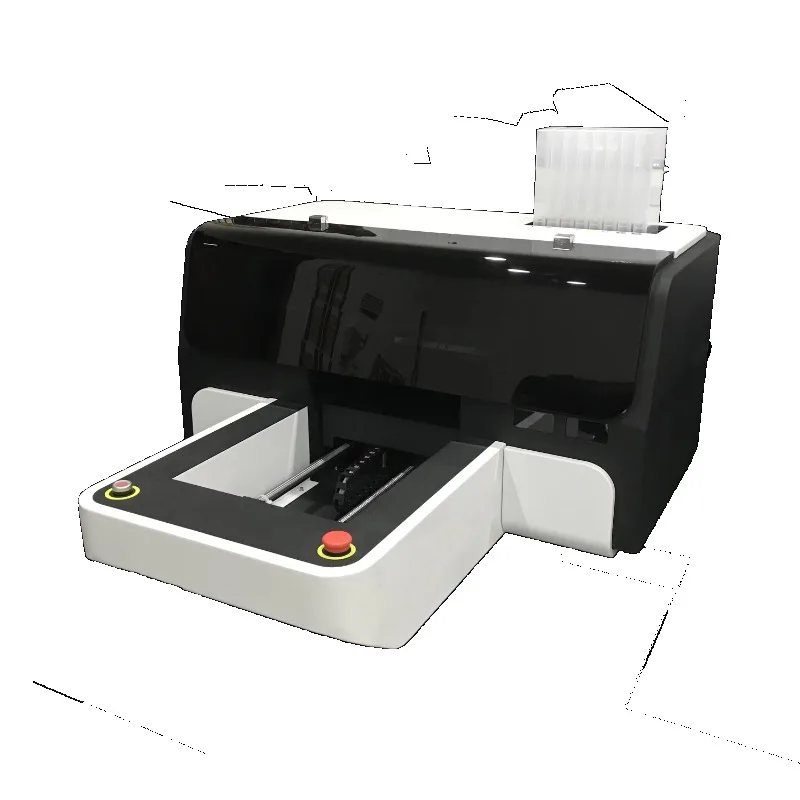 Небольшой принтер формата A3 DTG должен использоваться для печати футболок