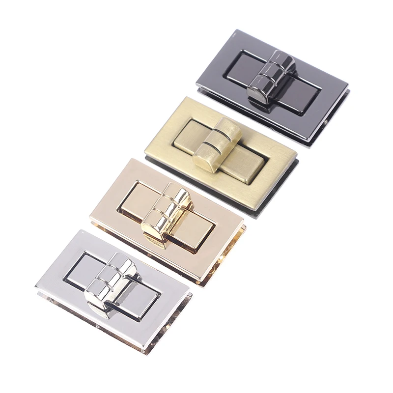1/2 шт. прямоугольные металлические аксессуары металлическая застежка поворотный