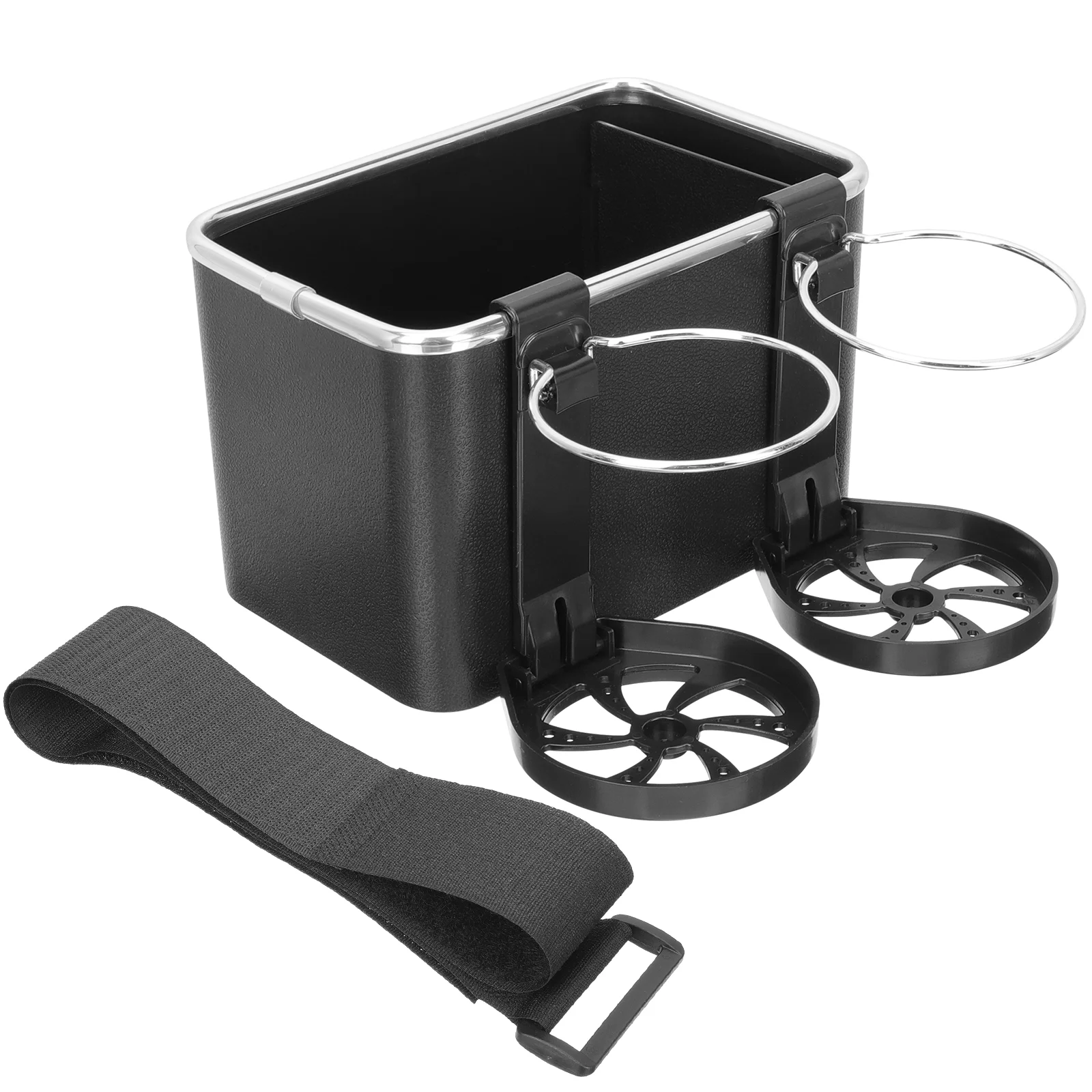 

Car Holder Box Cup Auto Storage Drink Tissue Organizer Armrest Bottle Console Mount Cover Adapter Napkin Adjustable Expander