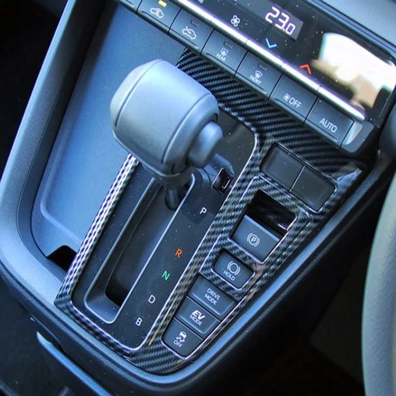 

RHD For Toyota Voxy Noah 90 Series 2022 2023 Hybrid fuel version ABS center control gear shift panle cover interior accessories