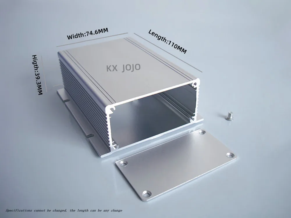

Aluminum Enclosure 88*40*100/110mm Waterproof Box Circuit Board Alloy Power Supply Box DIY
