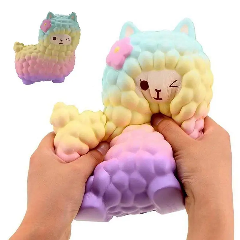 

Pop Toys Decompression and Anti-Stress Poped Push Bubble Sheep Unicorn Pony Simulation Animal Kids Birthday Gift