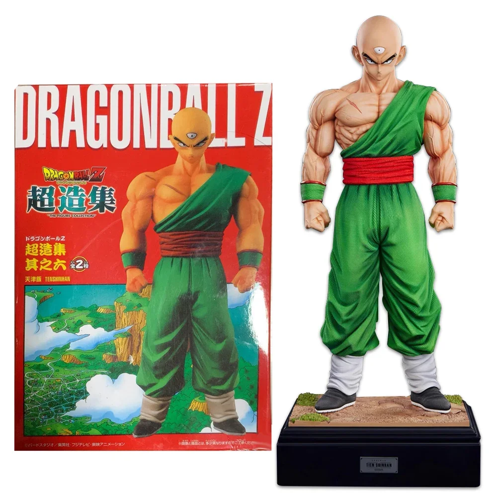 Bandai Tenshinhan Фигурка ПВХ Аниме Коллекционная игрушечная модель для любителей аниме