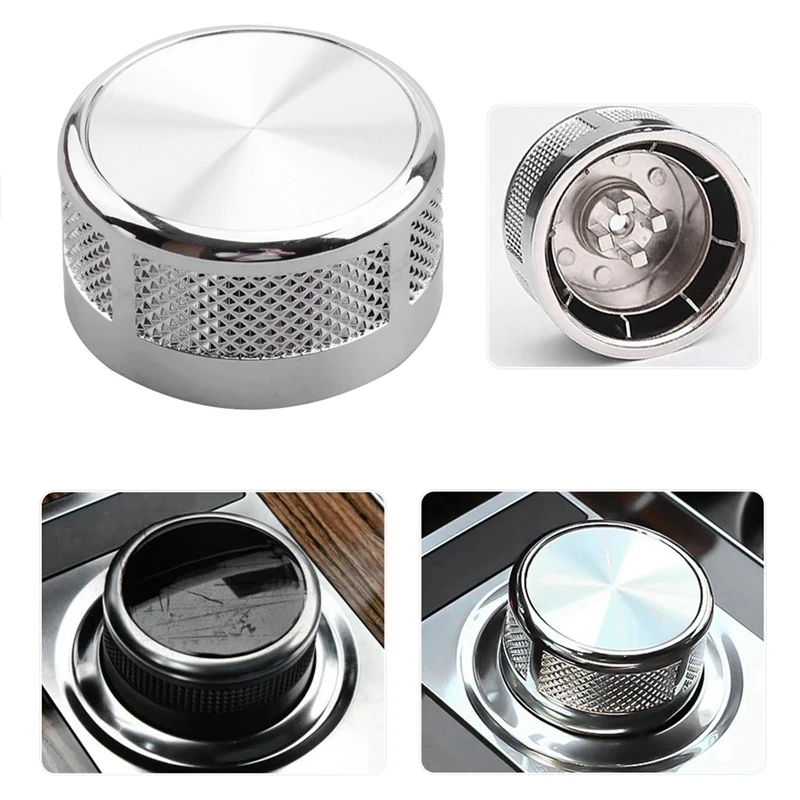 2X автомобильная ручка переключения передач обновленная хромированная подходит