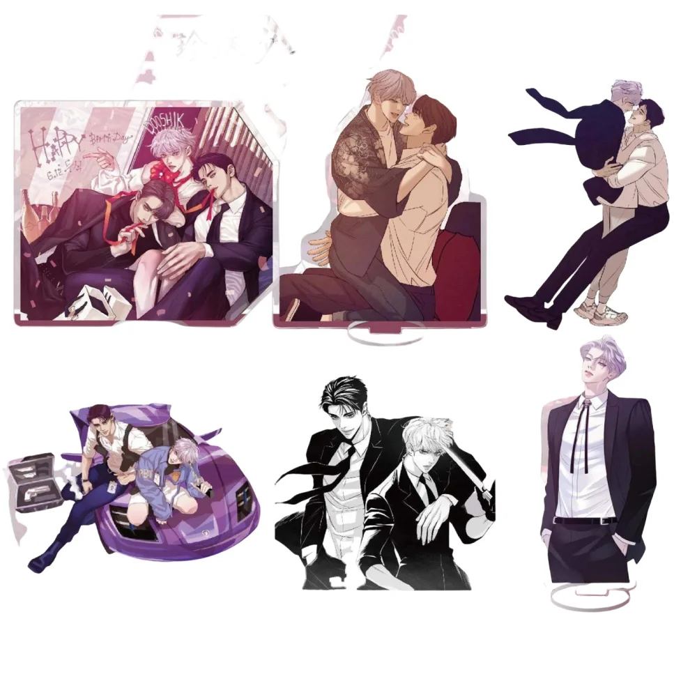 Корейские Аниме фигурки Pearlboy Dooshik акриловая подставка фигурка украшение модель