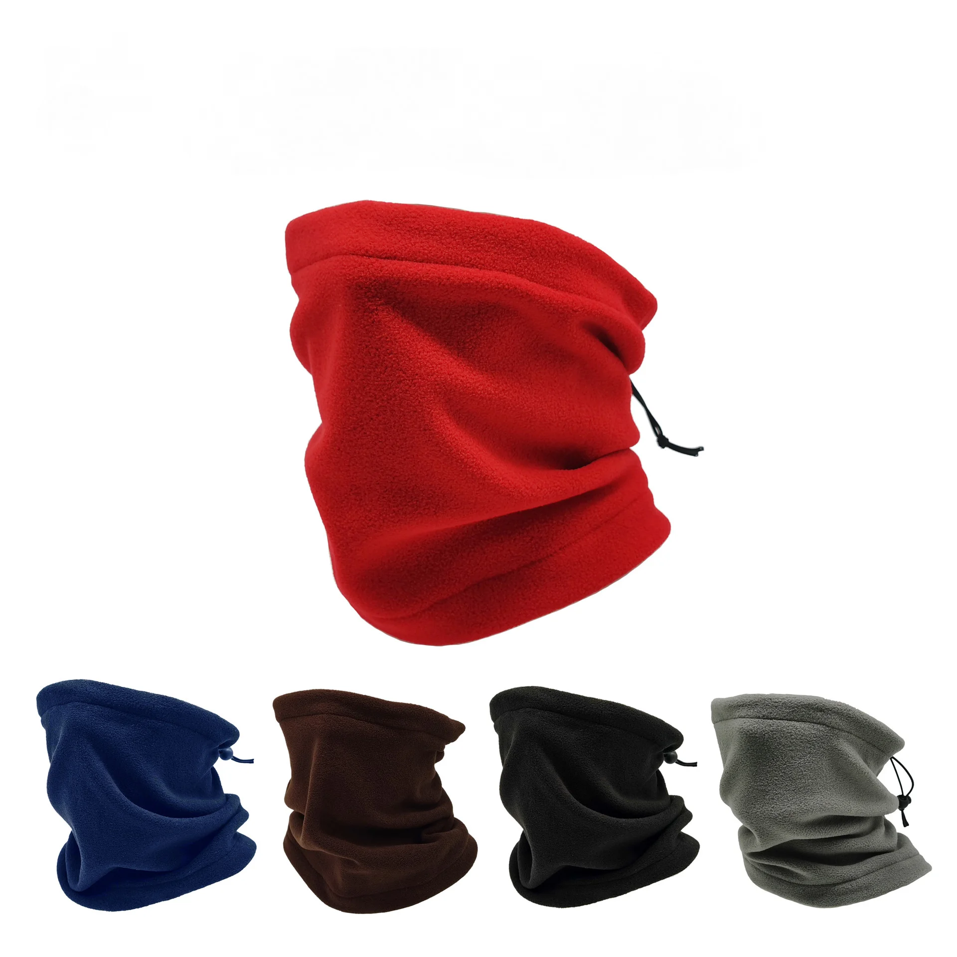 

Cycling Headgear Winter Warm Bib Polar Fleece Neck Tube Ear Warmer Fishing Skating Running Sport Scarf for Camping Hiking