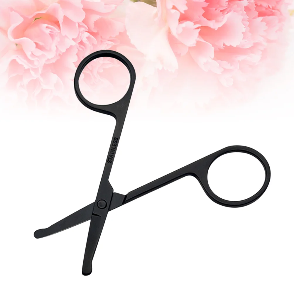 

Nose Hair Clippers Men Stainless Steel Trimmer Eyebrow Man Vibrissa Scissors