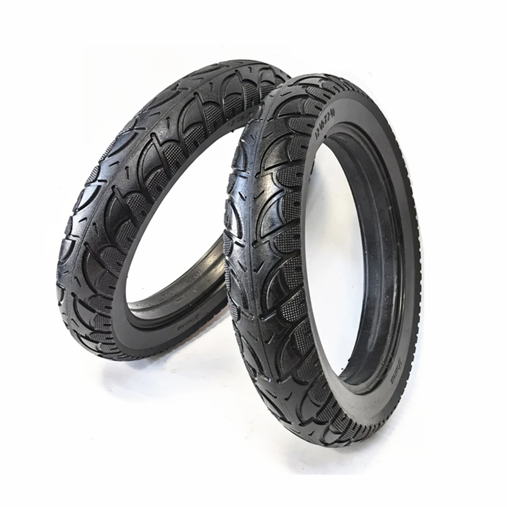 

12 Inch Solid Tyre 12.5x2.50 Accessories Black Replacement Rubber 12 1/2x2 1/4(57-203) Durable Practical Quality