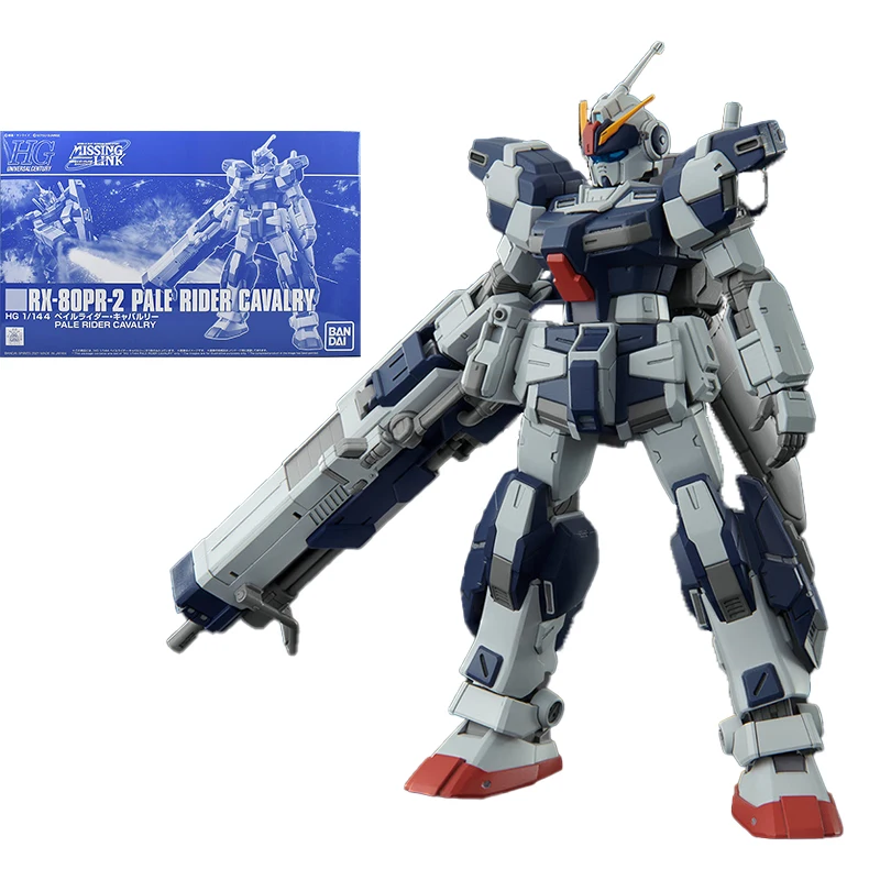 

Bandai оригинальный Pb Hguc 1/144 Hguc Rx-80Pr-2 бледный Райдер кавалерия Gunpla Аниме Gundam модель экшн-фигурка Mecha сборная игрушка подарок
