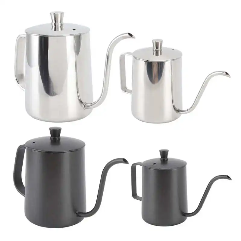

Кофейник «гусиная шея», чайник для кофе, компактный чайник из нержавеющей стали для дома и офиса