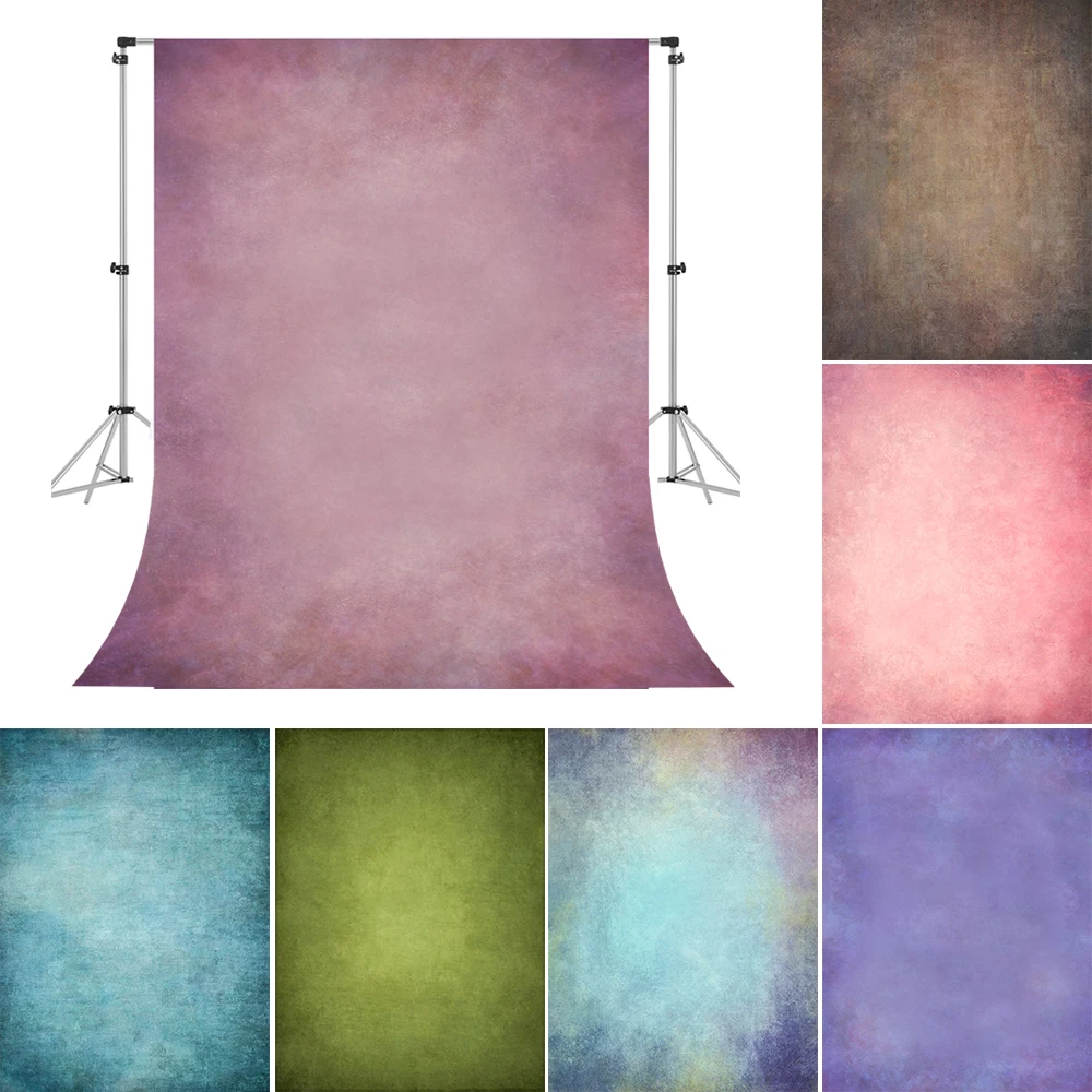 

Bonvvie Gradient Abstract Backdrops Solid Color Self Portrait Pet Baby Newborn Birthday Photography Backgrounds For Photo Studio