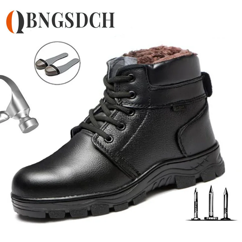 

Safety Shoes Breathable Work Anti-smash Protection Shoes Platform Boots Men's Anti-puncture Lightweight Indestructible Men Women