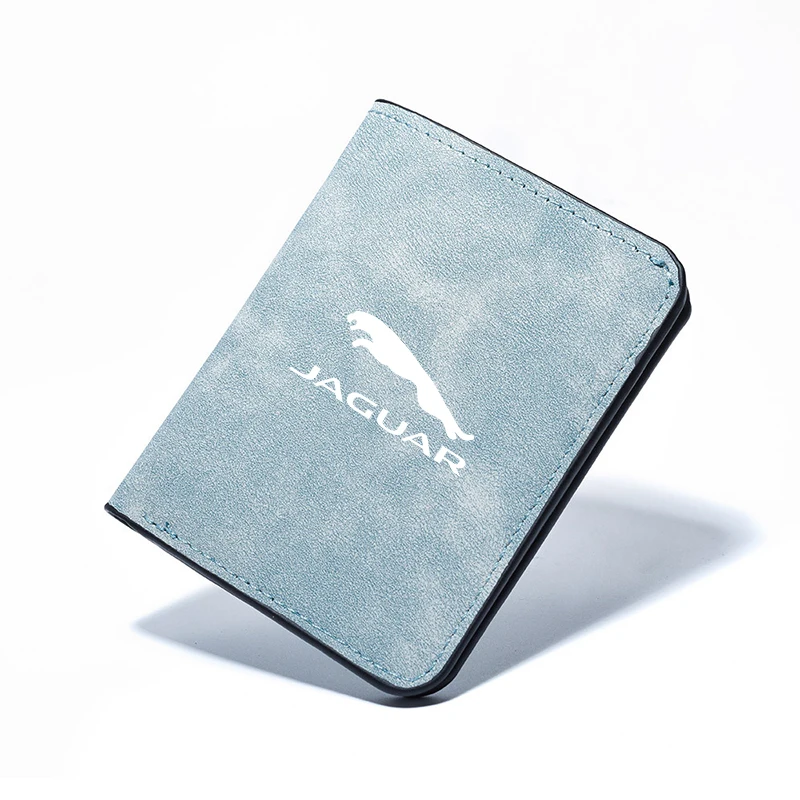 Автомобильный держатель для водительских прав кошелек кредитных карт замшевый