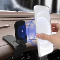 magnetic car phone holder dashboard mount 360 degree adjustable hud mini silent auto gps navigation bracket for 13 x d1m7