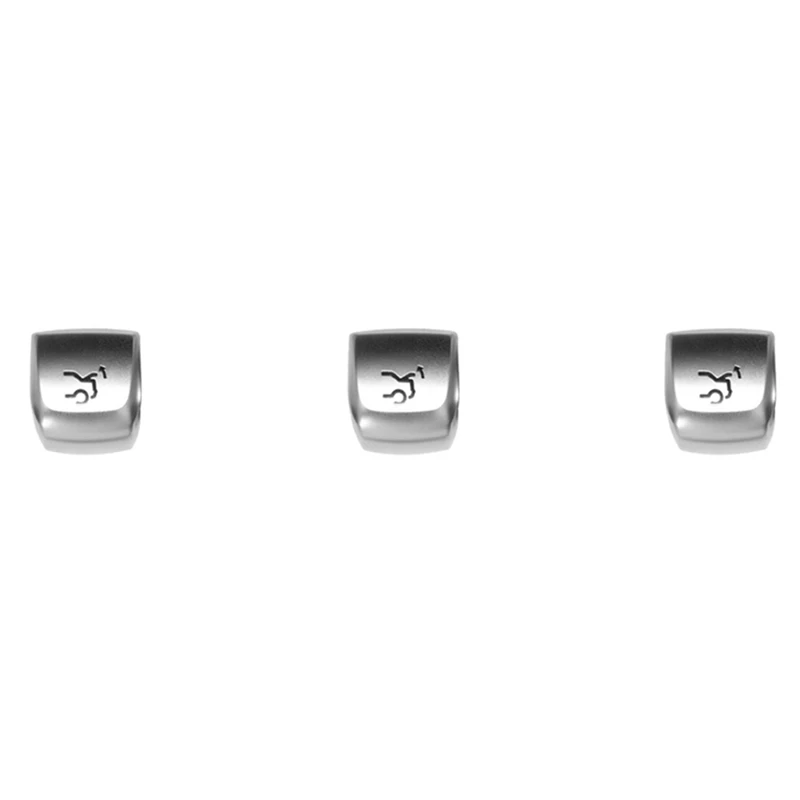 

3X Rear Trunk Switch Control Button Trunk Repair Button Cover for Mercedes Benz C E GLK Class W205 W253 W213 W222(Standard)