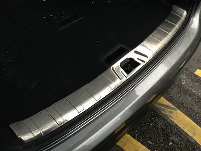 

Stainless Inner Rear Bumper Guard Plate Trim 1pcs for Nissan Qashqai 2014 - 2016