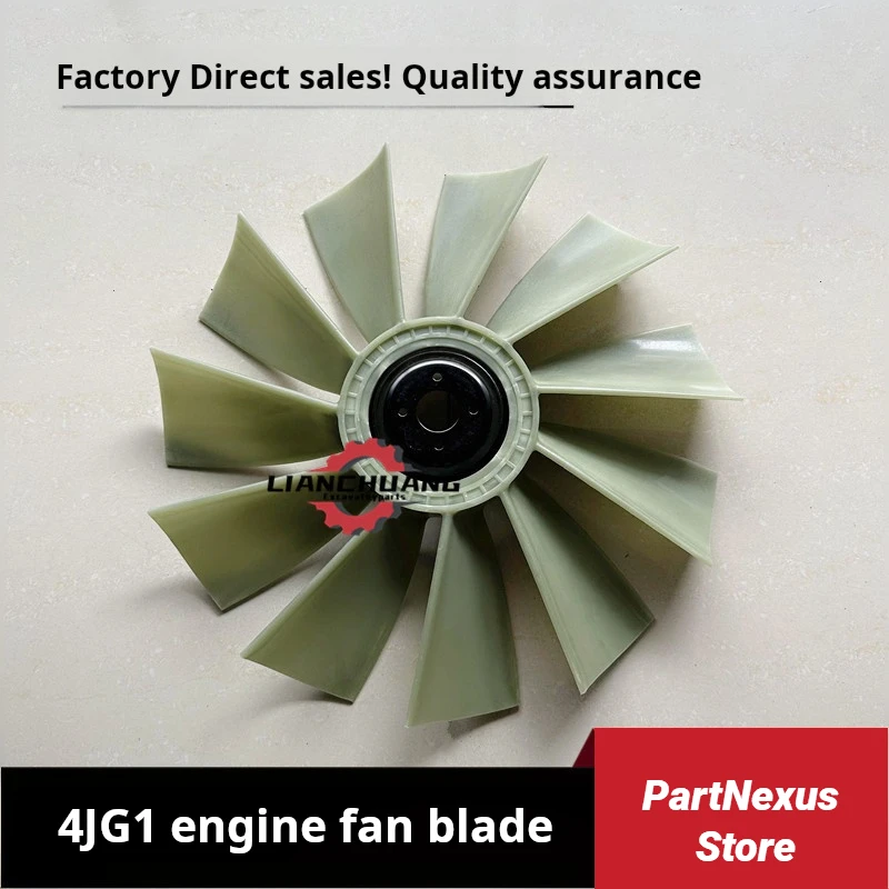 Лопасти вентилятора для Hitachi ZAX60 70Fan BladeIsuzu 4jg1 аксессуары экскаватора