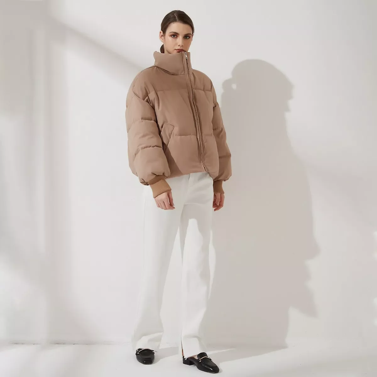 

2022New Women Thick Winter Parkas Casual Warm Cotton Jackets Coat Female Classic Zipper Outwear Autumn Street Wear