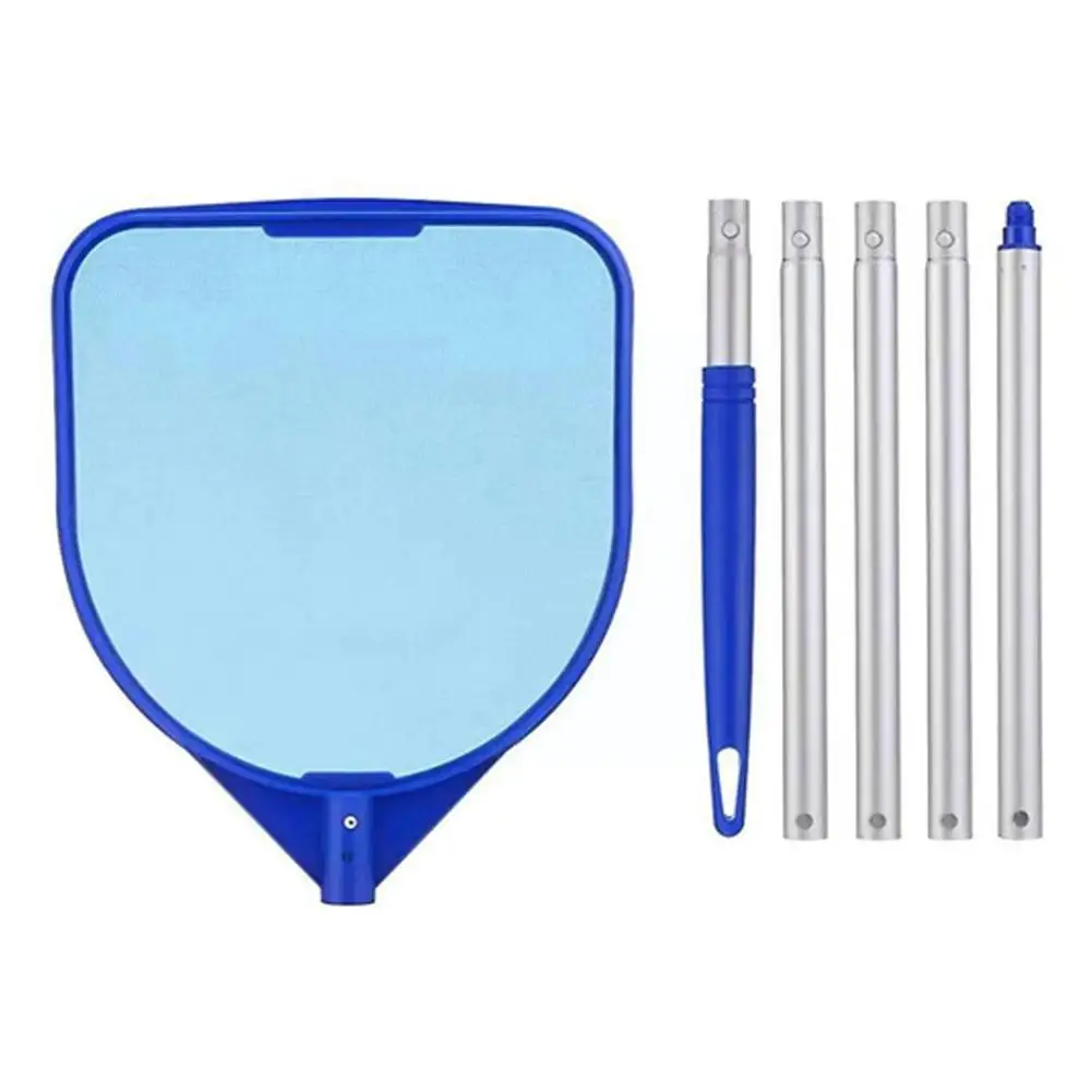 

Swimming Pool Sweeping Net Telescopic Rod Pool Skimmer Cleaning Pool New Surface Clean Mesh Tool Filter Springs Swimming Su I5F6