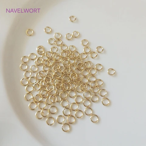 Позолоченные соединительные кольца NAVELWORT 300 шт.