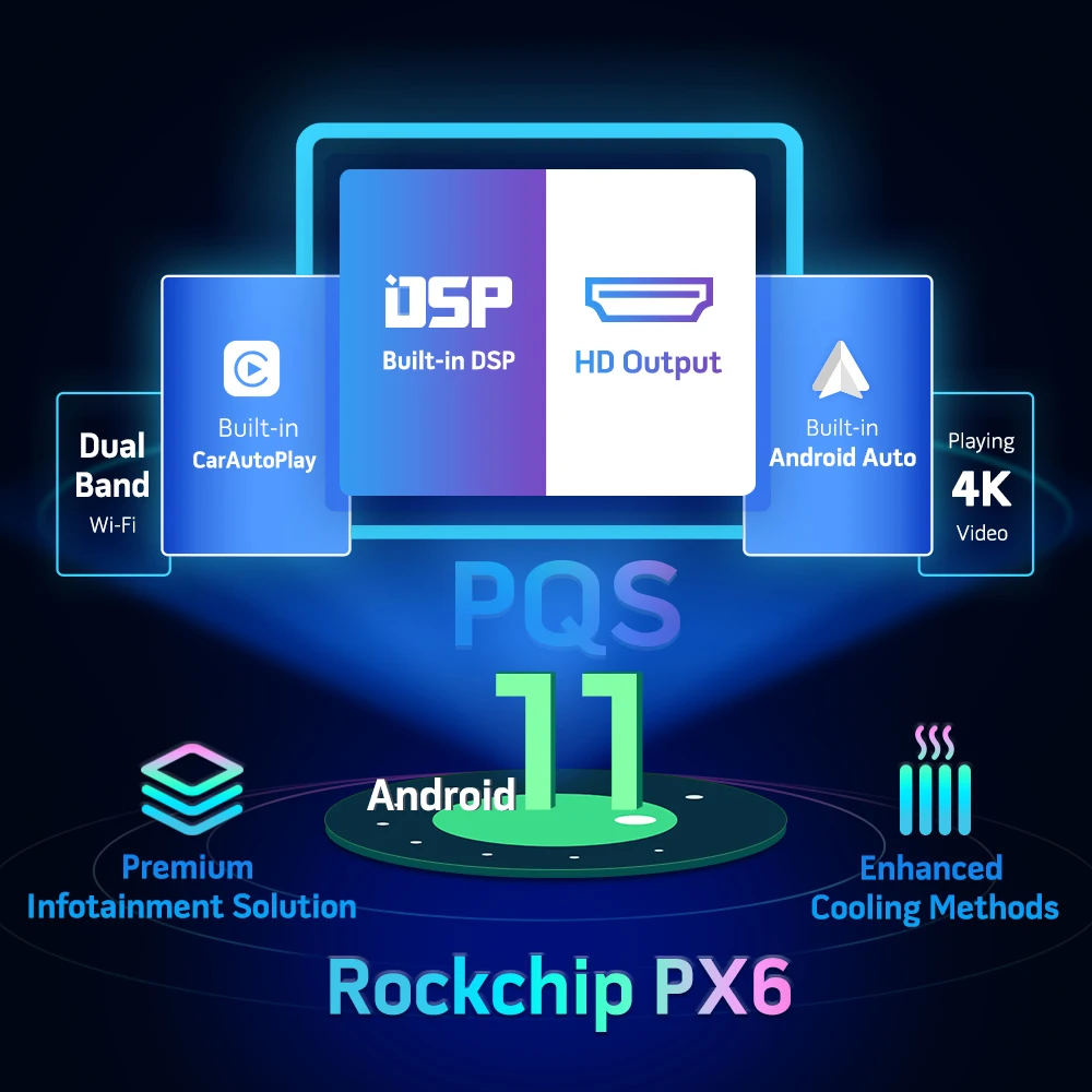 Автомобильная магнитола XTRONS мультимедийный плеер на Android 11 с 9 &quotэкраном со