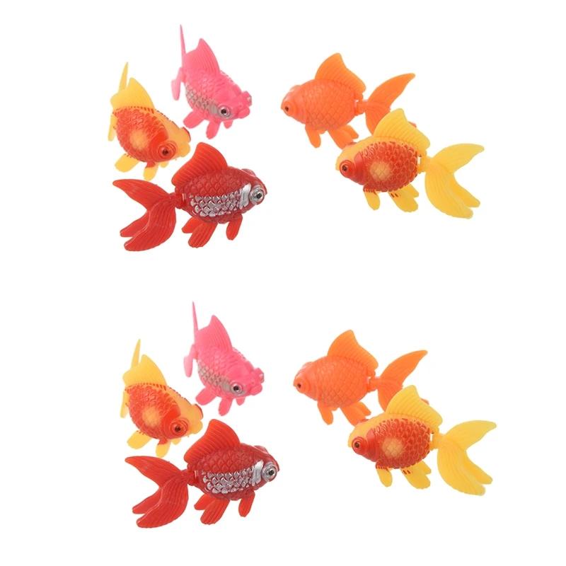 

10 шт. искусственных рыбок для аквариума-золотых рыбок.