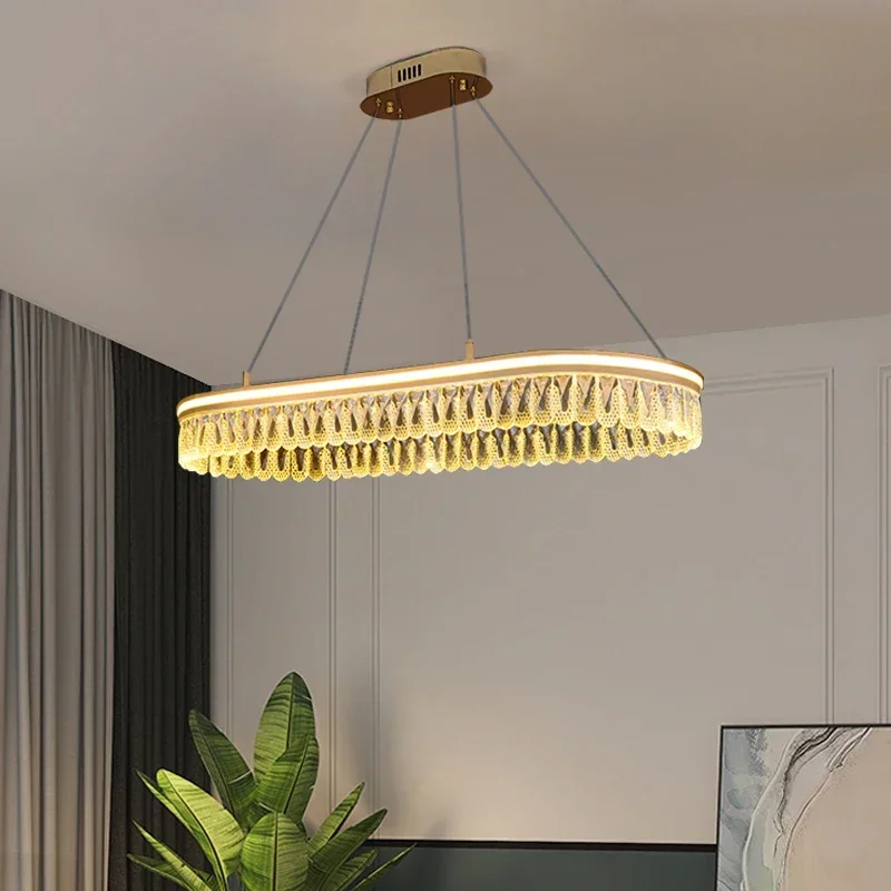 ASHER подвесной хрустальный светильник современная винтажная светодиодная