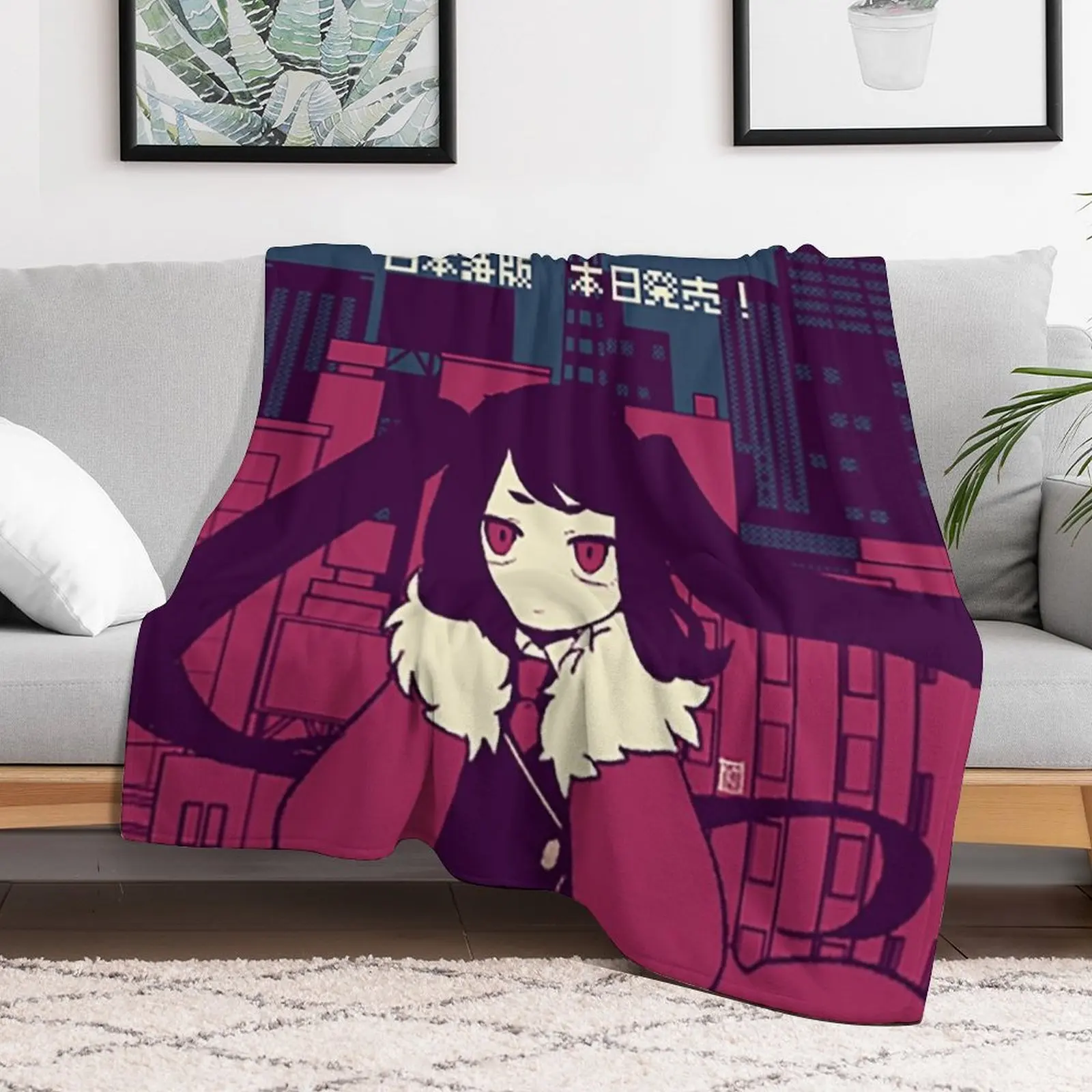 Jill Stingray (VA-11 Hall-A) плед одеяло кровать модные одеяла для сна