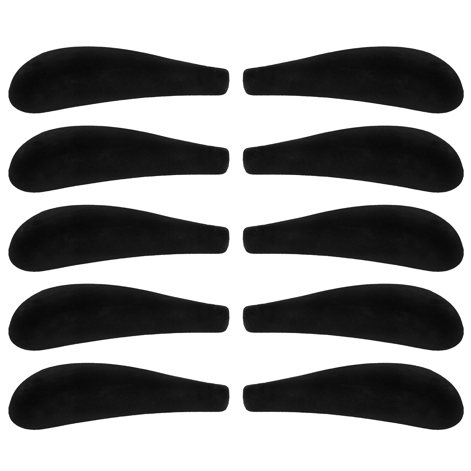 

10 Pcs Clothes Rack Hanger Shoulder Rest Suit Pads Sweater Wide Coat Forms Clothing
