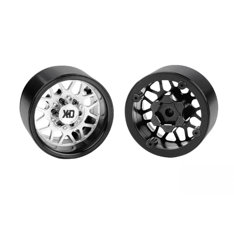 Глубокие колеса XD 1 7 ''XD849 Beadlock для 1/10 Rock Crawler Car RC4WD Trail Finder 2 Mojave 4runner TRX4 SCX10 iii RC