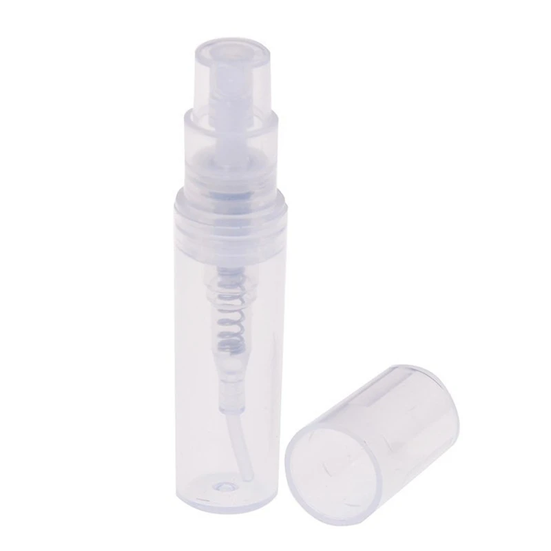 

Mini Transparent 2 ML Spray Plastic Bottle Spray Perfume Empty Sample Bottle Suitable For Travel Party 360Pcs