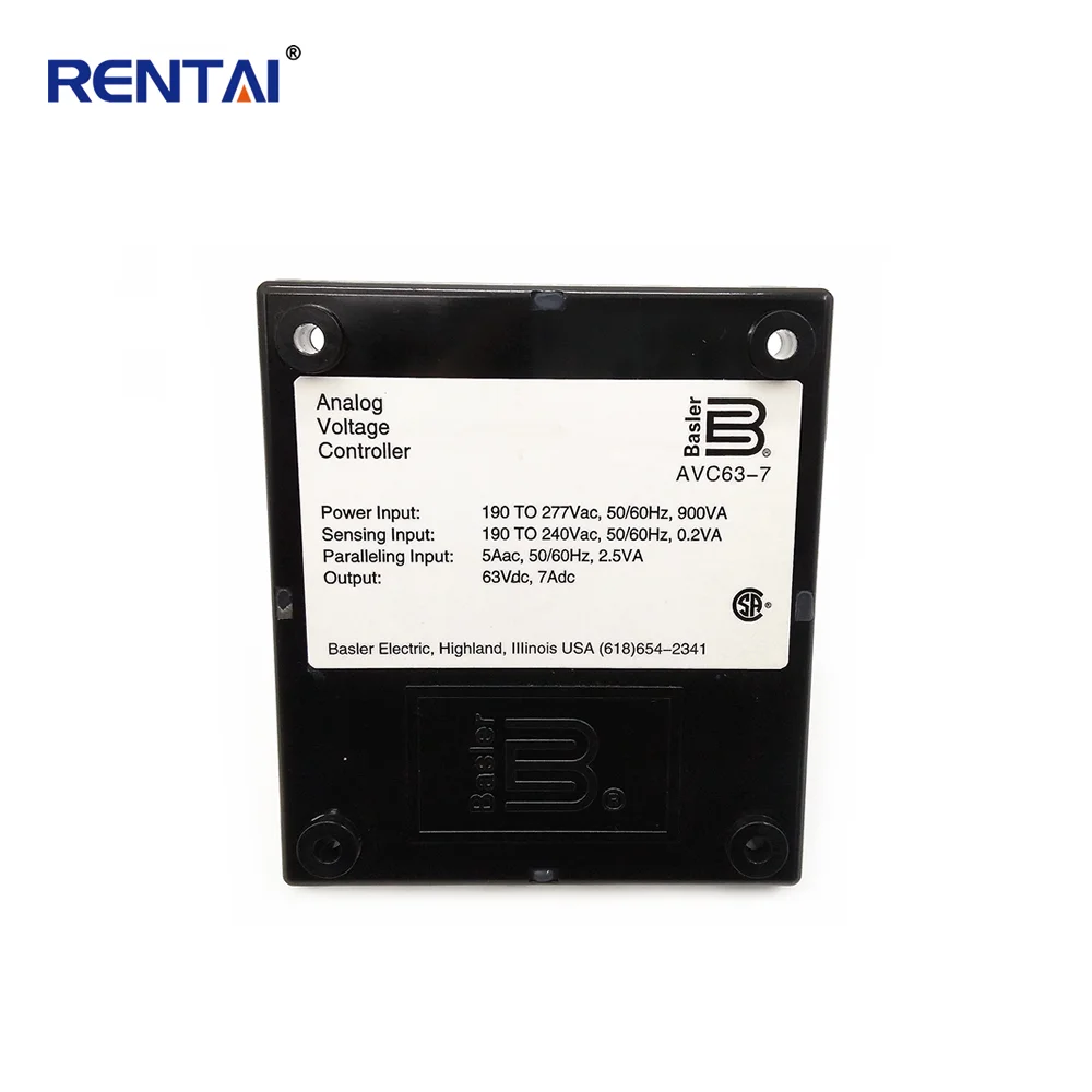

Basler Electric Automatic Voltage Regulator AVR AVC63-7