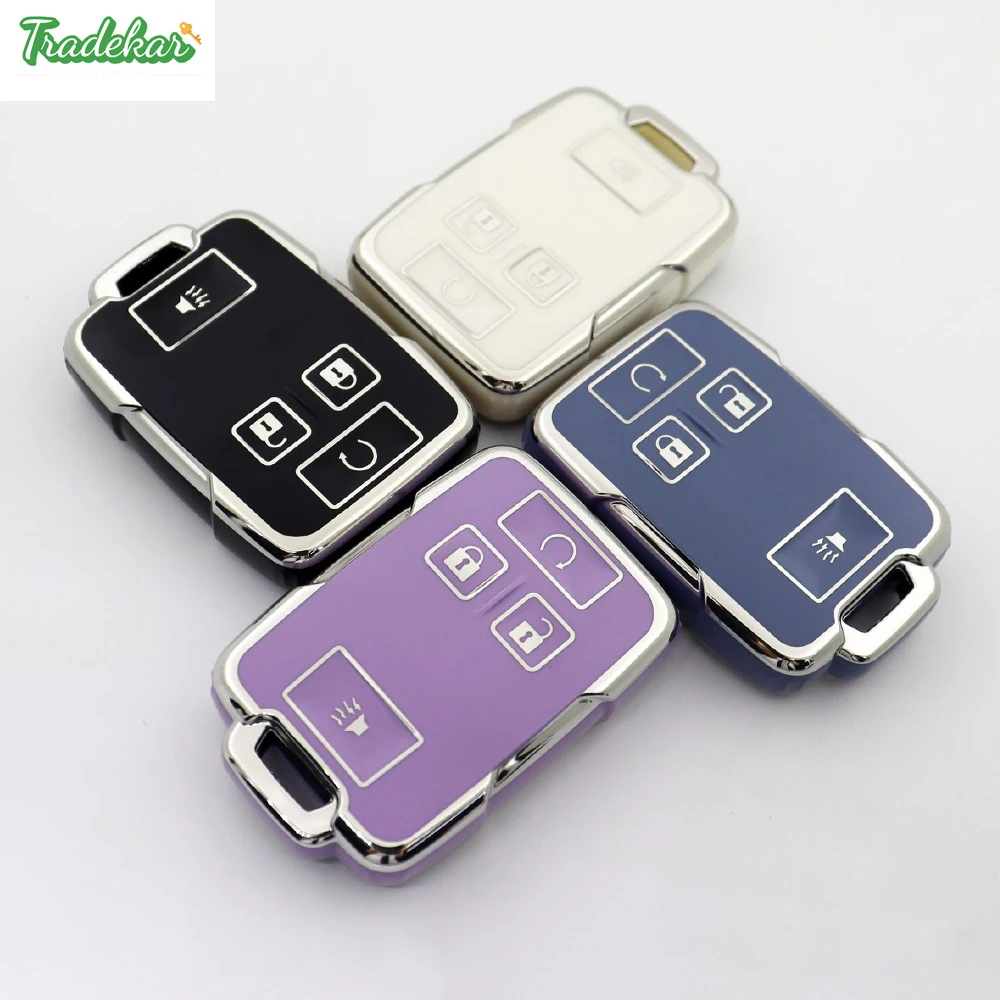 Для Chevrolet Chevy для GMC Sierra 3500HD название Колорадо LT Silverado ТПУ автомобильный умный ключ