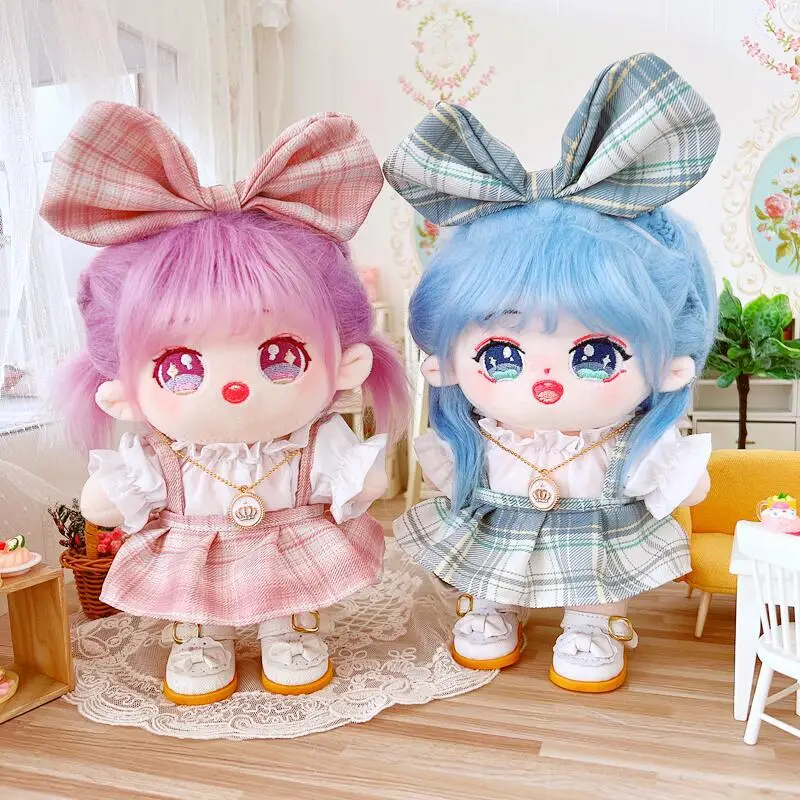 

Кукольная одежда 20 см, платье, комбинезоны, подтяжки, юбка, костюм, куклы, аксессуары для нашего поколения, корейские куклы Kpop, EXO idol, подарок, ...