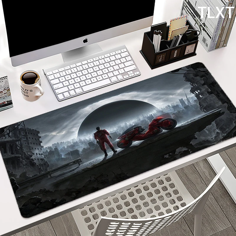 

AKIRA Pad Large Black Gaming Mouse Pad 400x900MM Mousepad Gamer 900x400 Rubber Keyboard Mats Desk Pad Mat Table Mausepad Carpet.