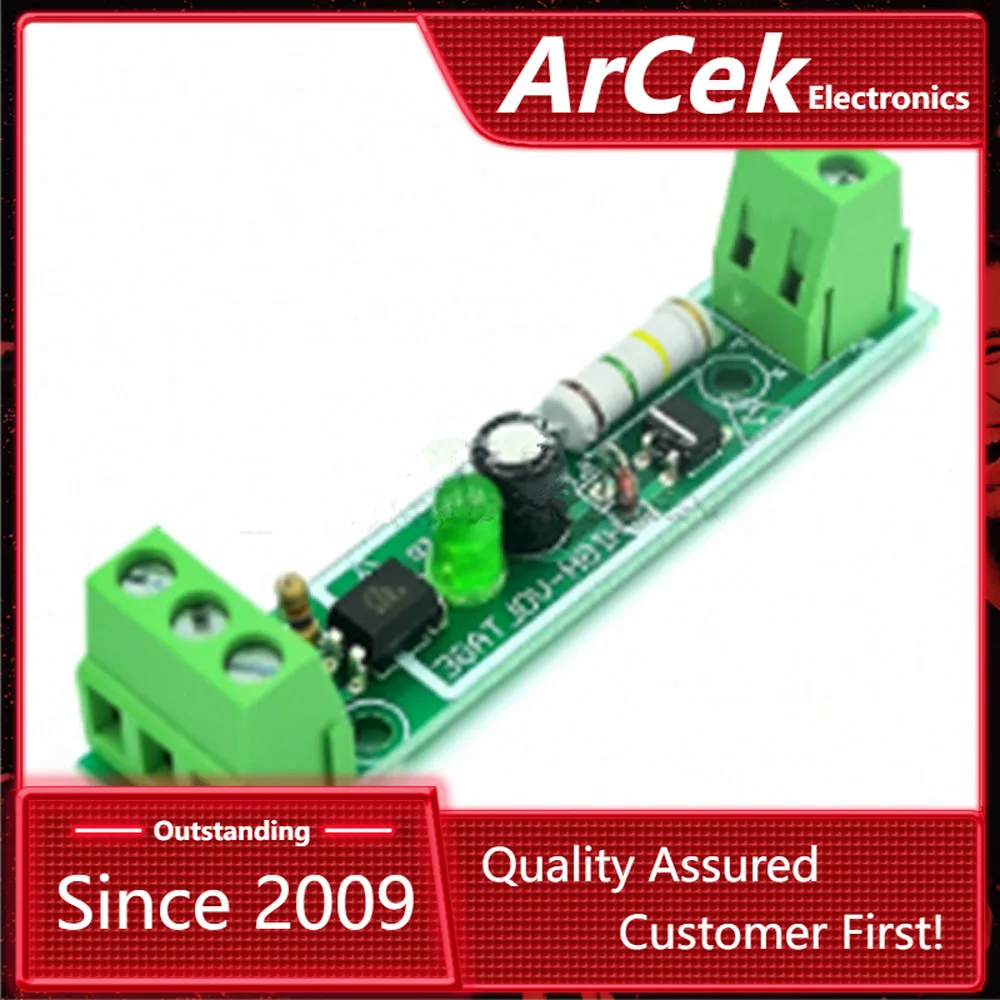 

1-Bit AC 220V Optocoupler Isolation Module Voltage Detect Board Adaptive For Isolamento Fotoaccoppiatore Adapter PLC 24V Level