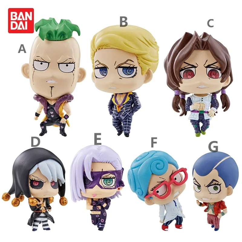 

Bandai Gashapon SD 03 экшн-аниме «невероятные приключения Джоджо» из ПВХ, Коллекционная модель, детские игрушки