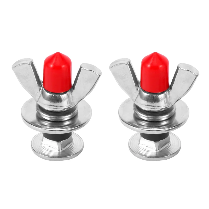 2 шт. винты для дайвинга из нержавеющей стали 316 задняя пластина-бабочка