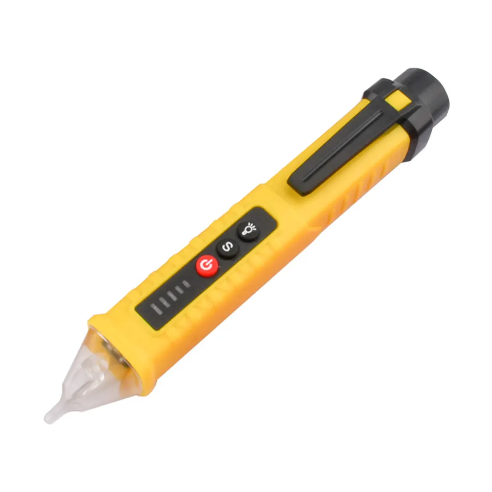 

Тестер напряжения, индикатор заряда батареи, вольтметр, ручка переменного тока 12-1000 В со светодиодным датчиком сигнализации