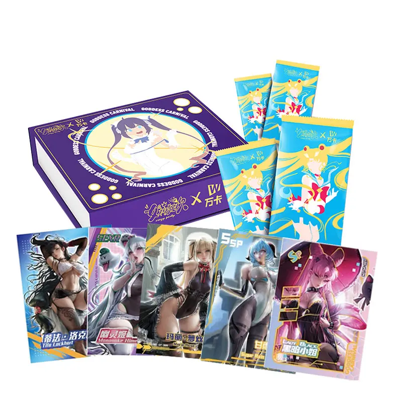 

Goddess Story Goddess Carnival Bikini Girl Collection Cards Animation Characters Hobby Anime Playing Games Card Collection Card