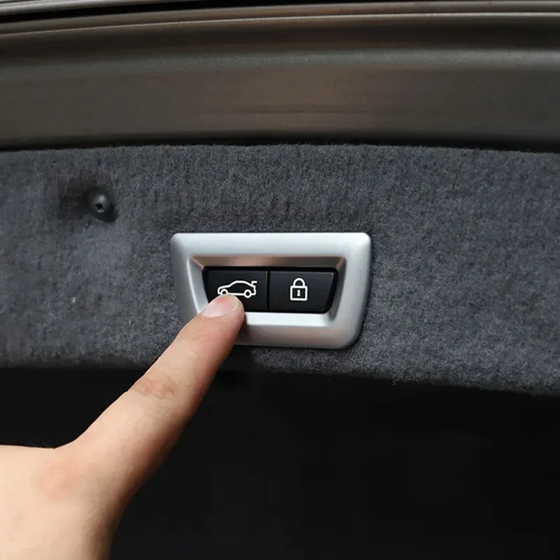 Для BMW X1 F48 X3 F25 X4 F26 X5 F15 3 серии F30 F34 F36 F10 G30 Крышка кнопки задней двери Сменные