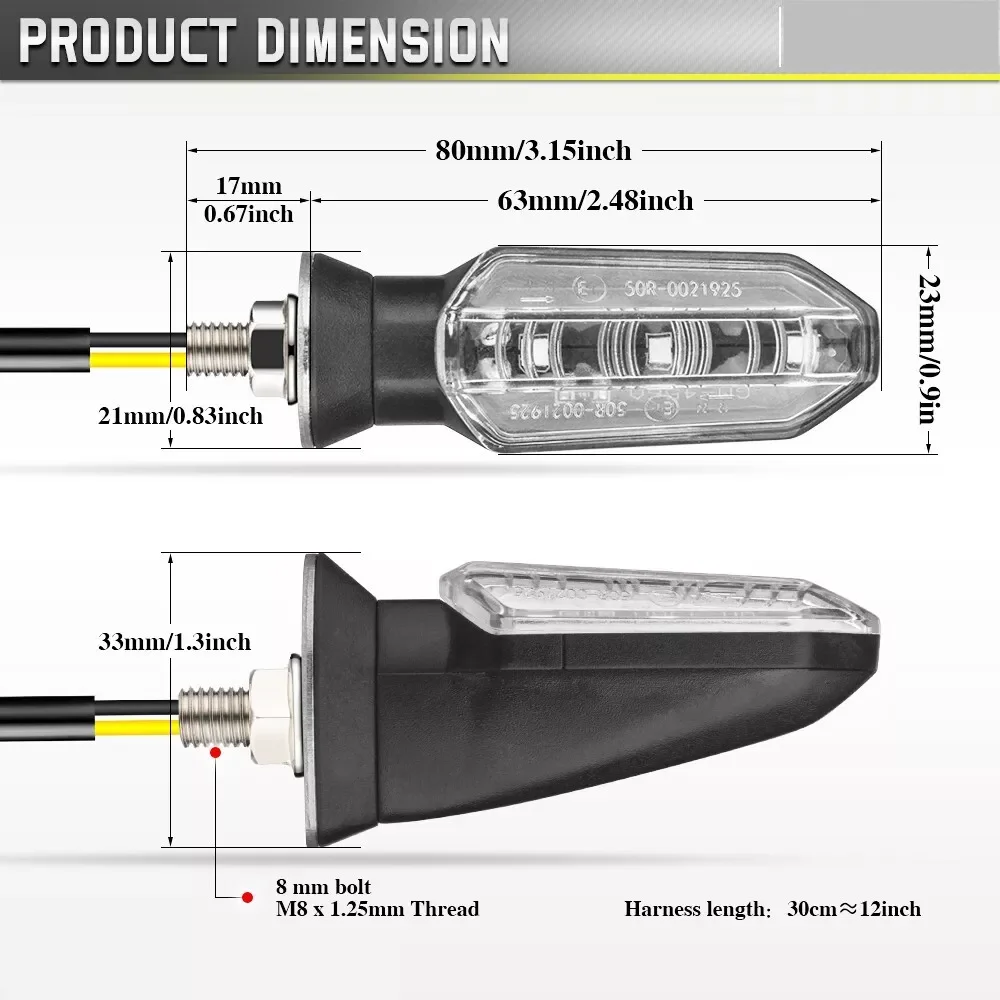 Фото Fender Eliminator Tail Tidy Led Tail указатель поворота для KAWASAKI KLX 250S 09-2017 KLX 250SF 09-2014 KLX 250 2018-2020 №5