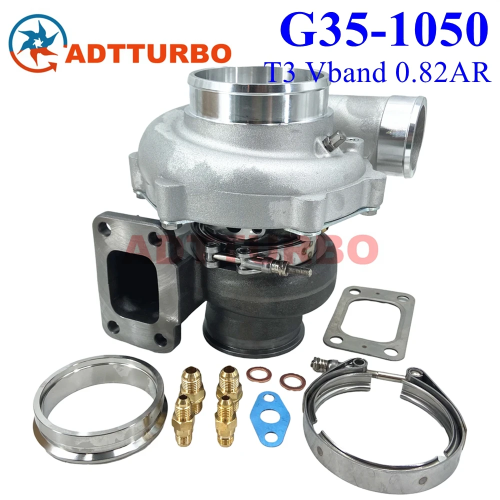 G35-1050 G-SERIES G35 1050 68 мм 880707 -5005S Performance Turbine -5006S 0.82AR T3 V-диапазон 700-1050 HP 2.0L-5