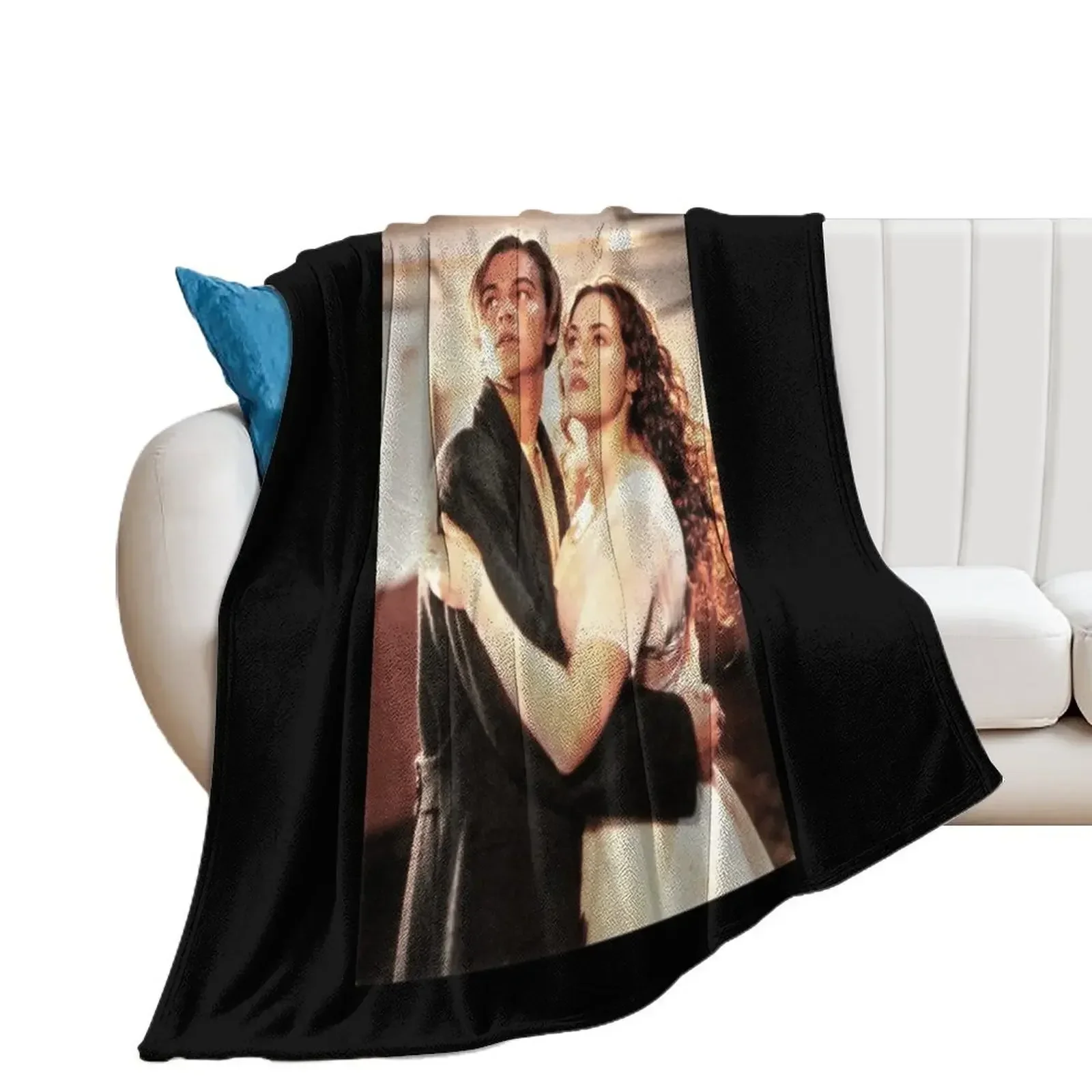 Титаник Джек и Роза Плакат Плед Дизайнеры Диваны на заказ Плюшевые одеяла