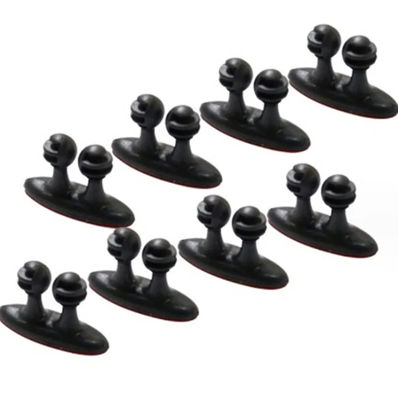 8 шт. держатель для кабелей на клейкой основе Клейкий автомобильный кабеля