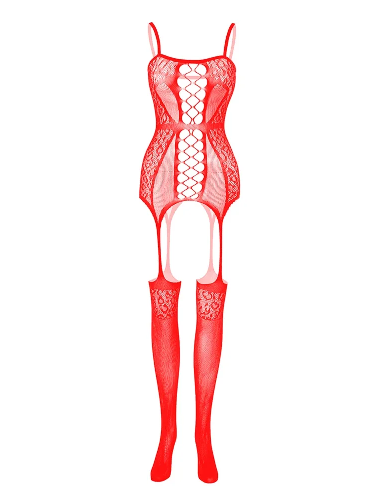 Эротическая одежда для сна джентльменов рыболовная сеть чулки всего тела