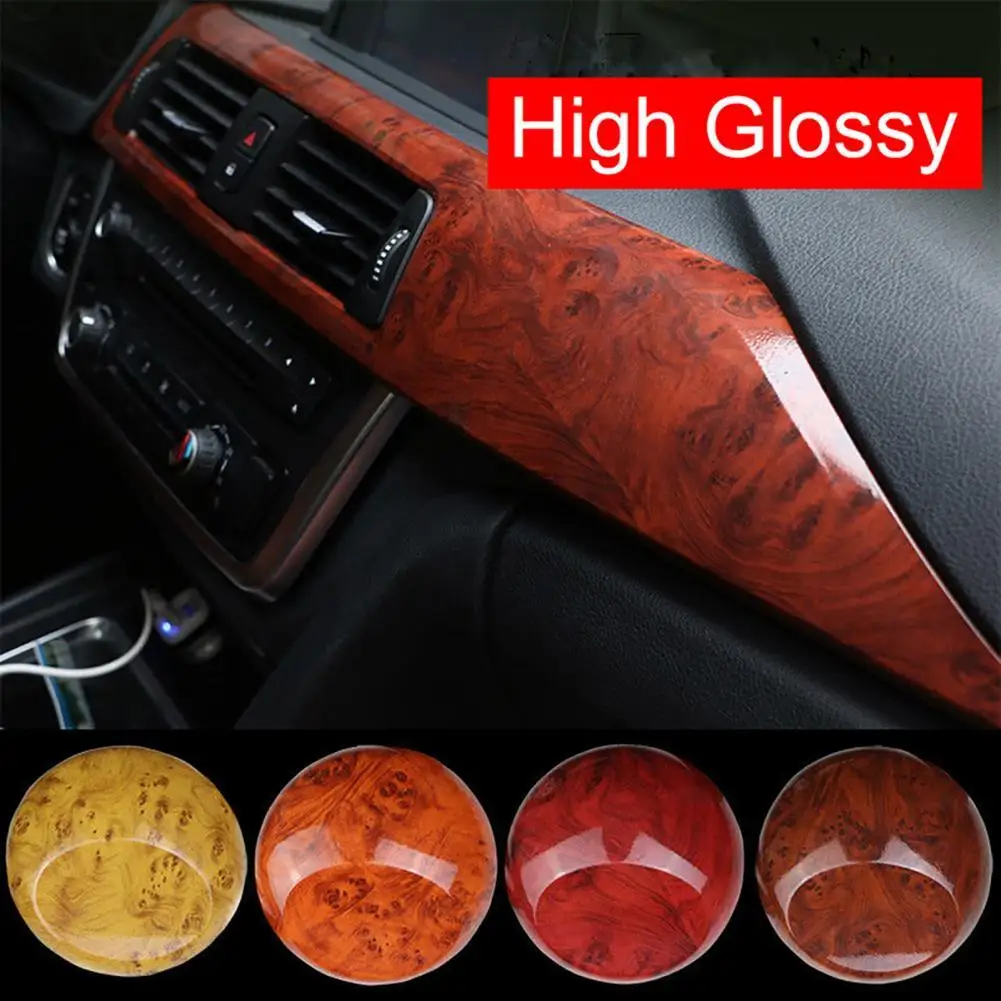 

30cmx100cm Car Stickers Wood Grain Interior Trim Decorative Cover Car Styling Change Color Film Car Accessories