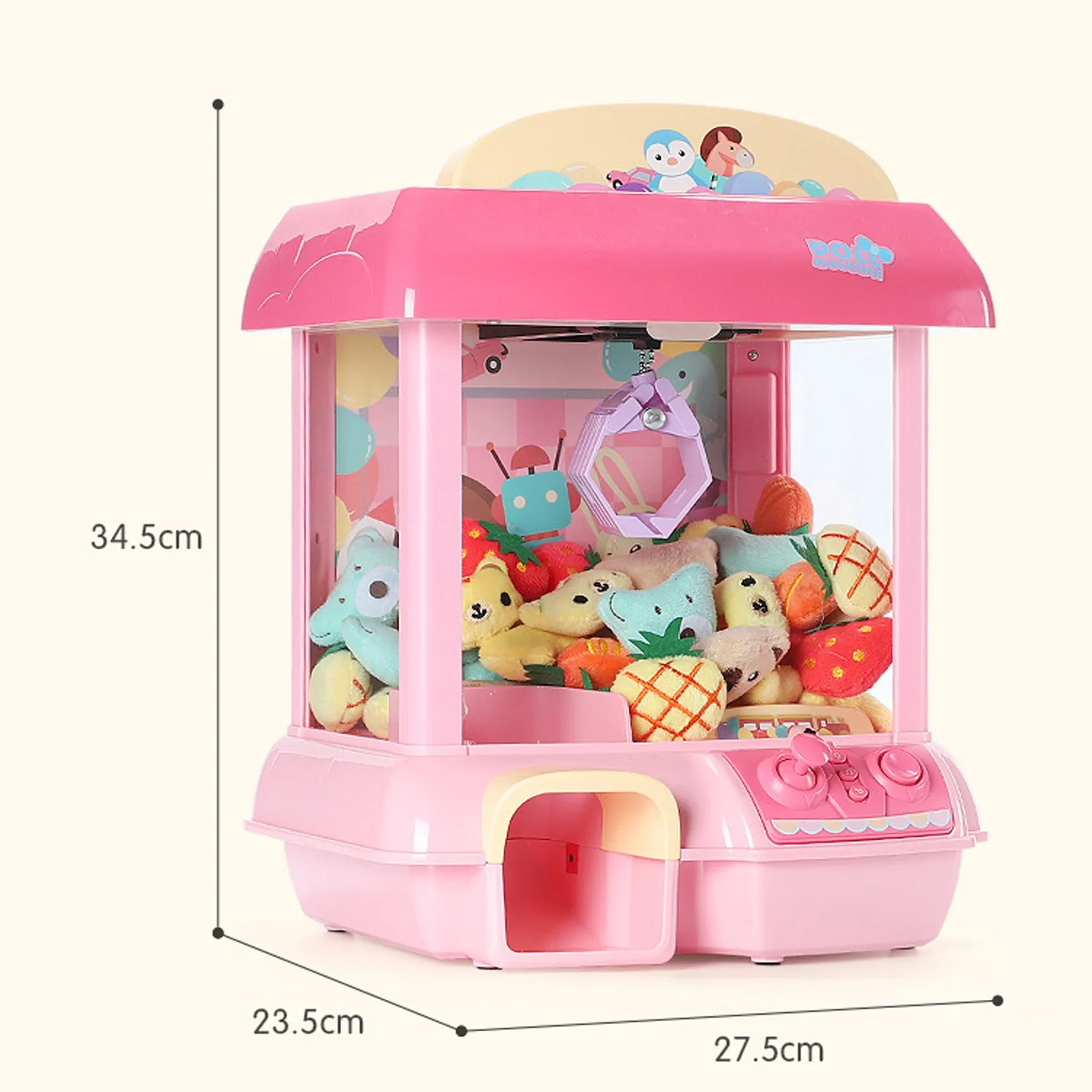 

Mini Ball Candy Catcher Toy Mini Claw Machine For Kids Catch Ball Candy Game Hand-Eye Game Activity Gifts For Children Toddler